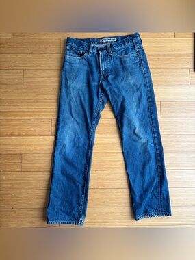 Y2K vintage express low rise straight leg jeans